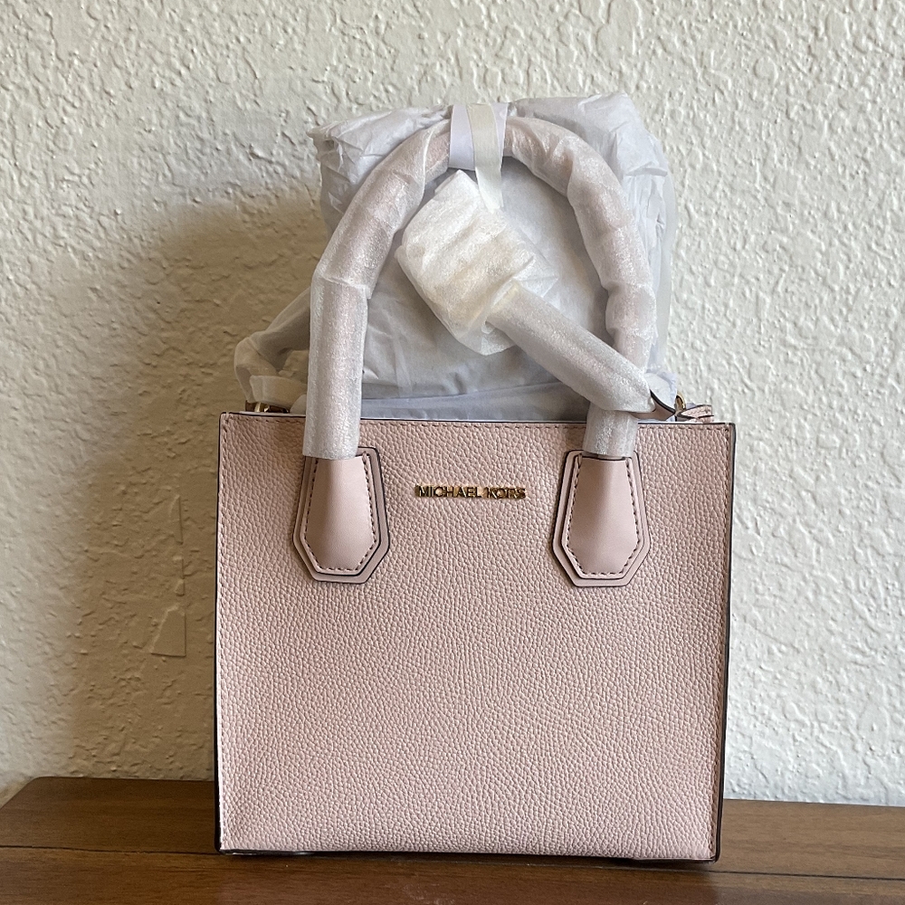 Michael Kors Pink Mercer Small Tote Bag